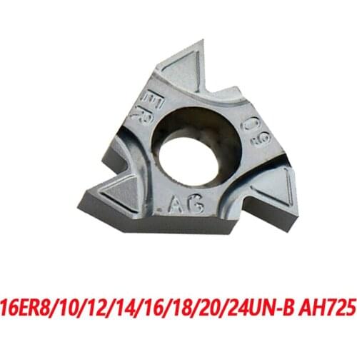 100% Original 16ER8UN-B AH725 10UN 12UN 14UN 16UN 18UN 20UN 24UN Carbide Insert Blades Imported From Japan Efficient And Durable