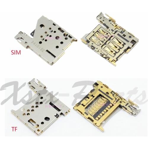 1x For Nokia Lumia 1520 SIM / TF Memory Card Reader Holder Connector Socket Slot Replacement Flex Cable Repair Parts