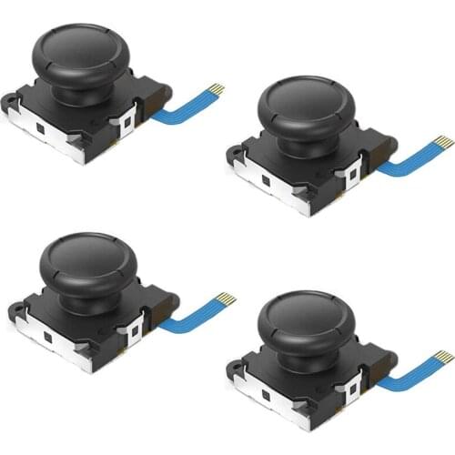 4-Pack Replacement Joystick Analog Thumb Stick For Nintendo Switch Joy-Con Game Controller