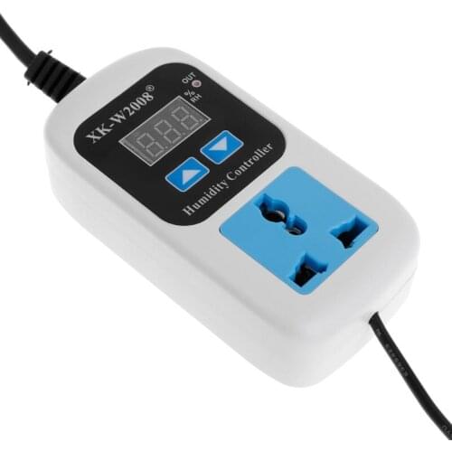 Digital Humidity Controller Hygrostat Moisture Control Switch Socket 110V-220V