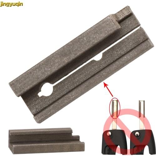 Jingyuqin Remote Key Fixture Clamp For Ford Mondeo Car Keys Locksmith Manual Tools Chuck Cutting Machine Auto Parts HU101 Blade