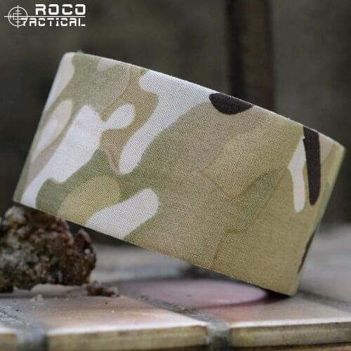 Military Camouflage Self-Cling Protective Camouflage Wrap Adhesives Camo Bandage Gun Bow Tape for Hunting Airsoft CP Multicam