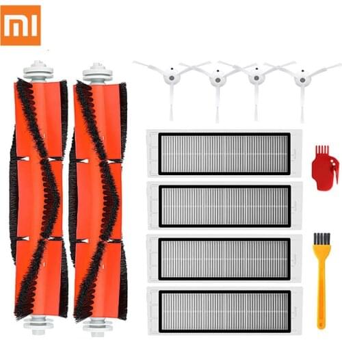 Vacuum Cleaners Parts Accessories Kits for xiaomi MI Robot Replacement Vacuum Parts Main Brush Filter Side Brush Blide Comb