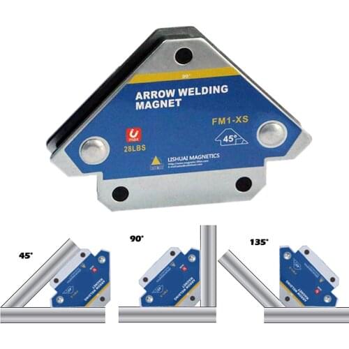 2/4 Pcs Strong Arrow Magnet Welding Holders Multi-angle Magnetic Welding Positioner Fixer Ferrite Power Locator Tools