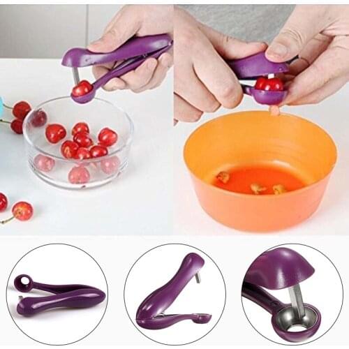 Easy Cherry Corer Fruit Core Seed Remover Cherry Pitter Olive Core Fashionable Kitchen Tools Kitchen Gadgets Accessories