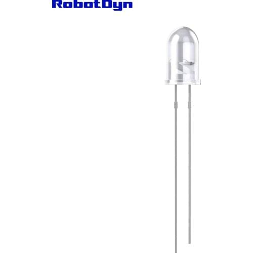 LED basic color White, D-3mm, (pack 50 pcs)