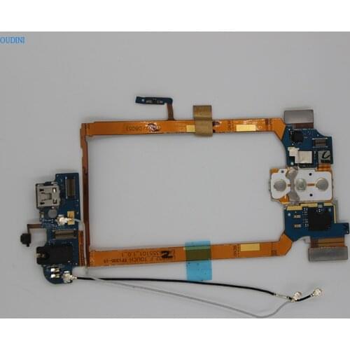 Oudini For LG G2 D800 Dock connector charger port USB flex cable Headphone Jack Microphone Power on/off Button D800 USB cable