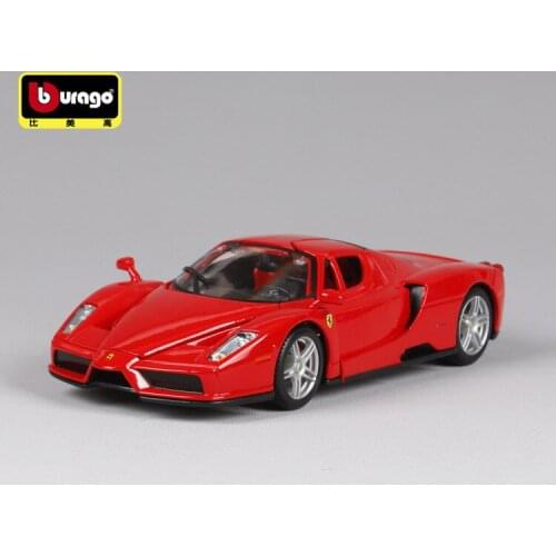 1:24 Simulation Metal sports car model toy For Ferrar Enzo with Steering wheel control front wheel steering with Original Box