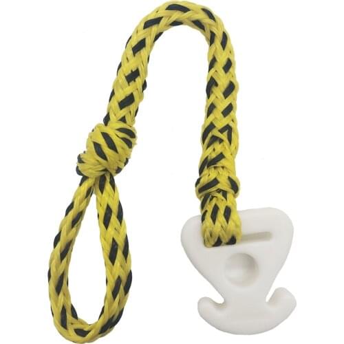 1PC Boat Tow Tubes Rope Connector Yacht Tow Rope Boat Tow Pipe Rope Water Outdoor Towable Connector 45CM Yacht Boat Towing Rope