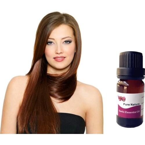 10ml Garlic hair hold essential oil help fix fiber and hair make fiber lasting a longer time hair building fiebr best supplier