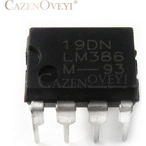 10pcs/lot LM386 LM386N LM386M LM386L = 386D JRC386D NJM386D o Amplifiers LOW VLTG AUDIO PWR AMP DIP-8 new original In Stock