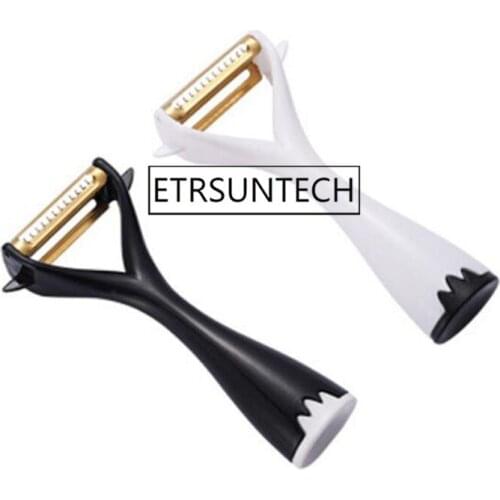 100pcs Multifunctional Stainless Steel Carrot Potato Fruit Peeler Zesters Slicer Vegetable Peeler Peeling Tool