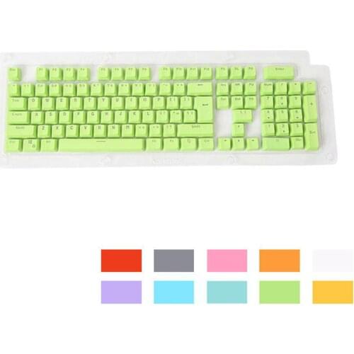 104 keys keycaps Doubleshot PBT Backlit keyboard keycaps For Cherry MX Kailh Gateron Outemu Switch Keyboard Spacebar key cap 키캡
