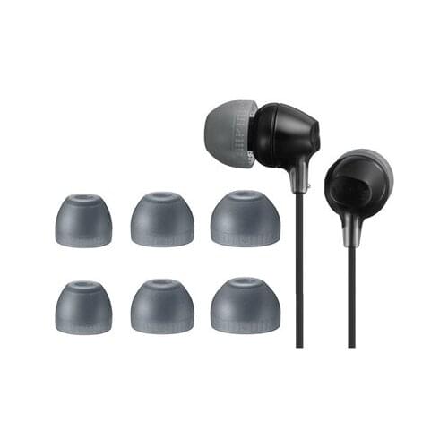 2pcs M Size Silicone covers Earbud eartips In-Ear Earphone ear tips buds for BTNA XB5080 MDR-EX750AP