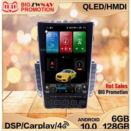 6+128 Tesla style Car Multimedia player For Infiniti A50L DSP IPS CAR Android 10 screen gps navi radio audio stereo head unit
