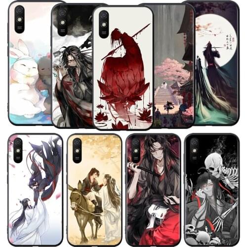 Mo Dao Zu Shi Silicone Cover For Xiaomi Redmi 9 9T 9C 8 7 6 Pro 9AT 9A 8A 7A 6A S2 5 5A 4X Plus Phone Case