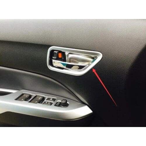 For Suzuki Vitara 2 ii 2015 2016 2017 - 2019 Interior Garnish Plastic door handle bowl cover trim car styling auto accessories