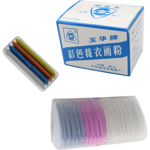 YOKOYAMA 4Pcs/Pack Patchwork Sewing Tailor Chalk For Fashion Designer Making Sewing Accessory 4 Colors Tailor Chalk Sewing Tools