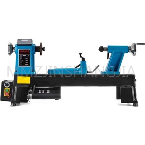 220V/50HZ Multifunctional Woodworking Lathe 550W Stepless Speed Regulation Small DIY Lathe Digital Display