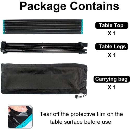 Outdoor Portable Folding Table Camping Hiking Barbecue Table