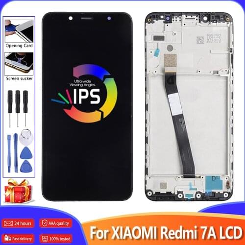 5.45" Original LCD For Xiaomi Redmi 7A LCD Display Screen Assembly With Frame Digitizer Repair Parts Display For Redmi 7A Screen