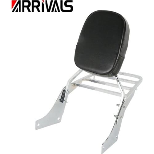 Passenger Rear Luggage Rack Support Holder Saddlebag Cargo Shelf Bracket Backrest Sissy Bar For Honda 1100 Shadow VT 1100