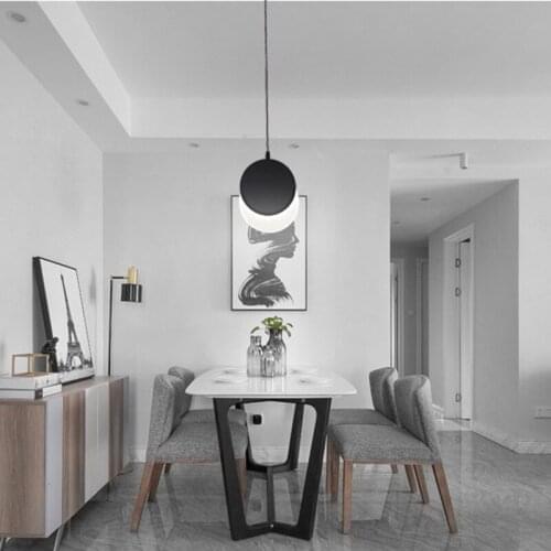 Nordic Design Rose Gold Glass Ball Pendant Light Creative Design Aisle Living Room Bedside Dinner Decro Led Light Fixtures