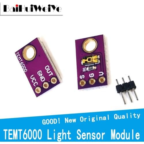 5PCS TEMT6000 Light Sensor Professional TEMT6000 Light Sensor Module For Arduino