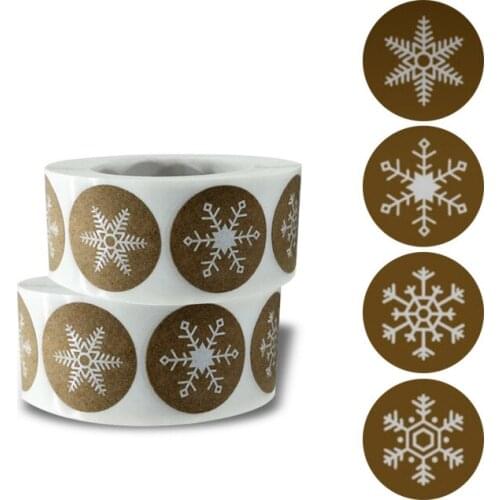 A variety of paper labels stickers gold thank you stickers scrapbook 500pcs Christmas gifts decoration small business order stat