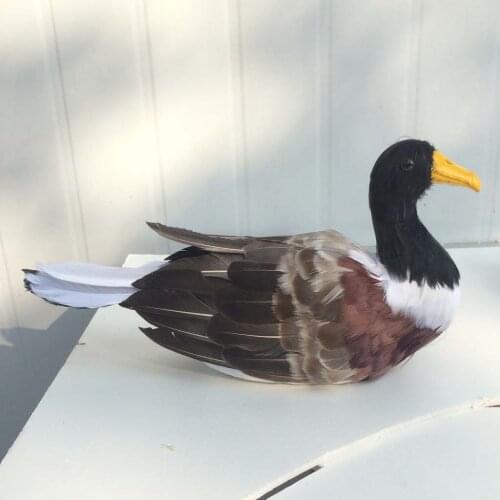 Lifelike Realistic Artificial Duck Birds for Garden Lawn Wedding Halloween Christmas Party Decoration