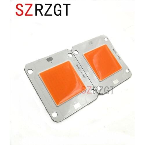 SZRZGT DC12V/32V 50W Grow LED Full Spectrum 400-840nm COB Diode Chip For DIY 50W 100W 200W 300W 500W LED Grow Light