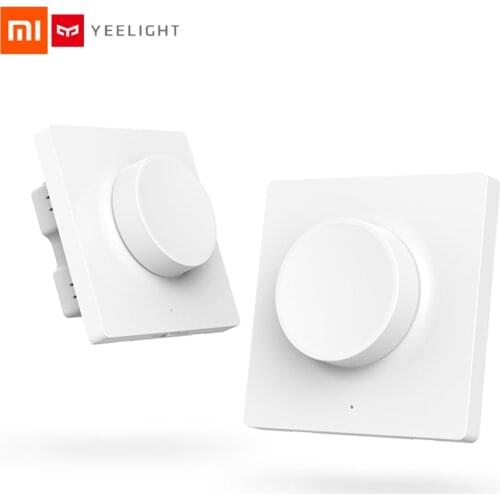 Xiaomi Mijia Yeelight Smart Dimmer Switch Intelligent adjustment Off light Wireless Switch Wall Switch control Ceiling Light