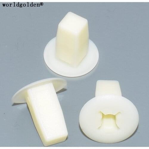Worldgolden 100pcs Screw Grommet #10 Screw Size for Toyota#90189-06001 Mitsubishi#M098145,M088341,MS480013,Nissan#01281-00023