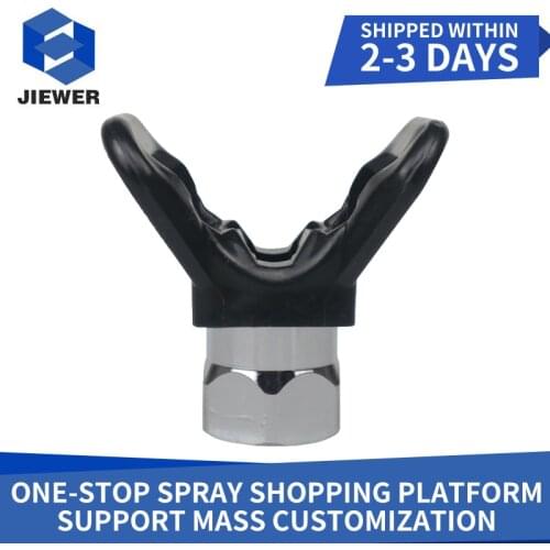 High Quality Airless Nozzle Guard Universal Stainless Steel Paint Gun Flat Tip Nozzle Guard For 390/395/490/495