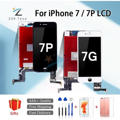 1PCS LCD For iPhone 7 7 Plus 8 8 Plus LCD Display Digitizer Touch Screen Assembly Replacement with Good 3D Touch Dropshipping