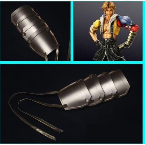 1pcs New FINAL FANTASY X FFX FF10 Tidus Hand Armour Arm Band PVC Anime Halloween Cosplay Props