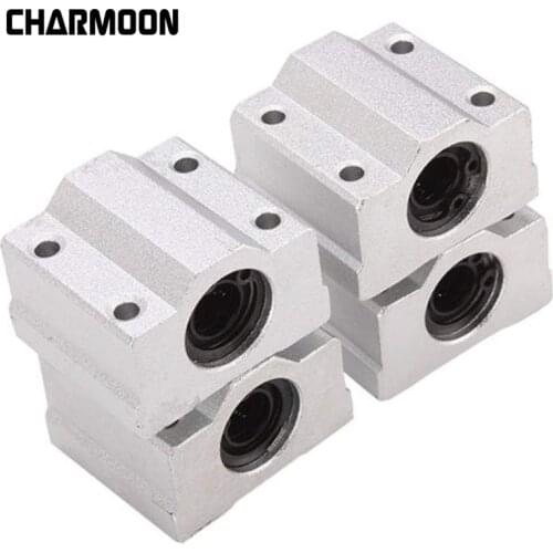 1pc SCS8UU 8mm Linear Ball Bearing Block CNC Router SCS6UU SCS10UU SCS12UU SCS13UU for CNC 3D printer HOT sale