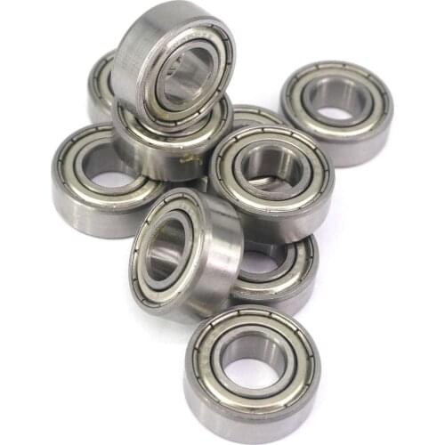 10pcs 62900ZZ 10x22x7mm ABEC1 Thin-wall Shielded Deep Groove Ball Bearing