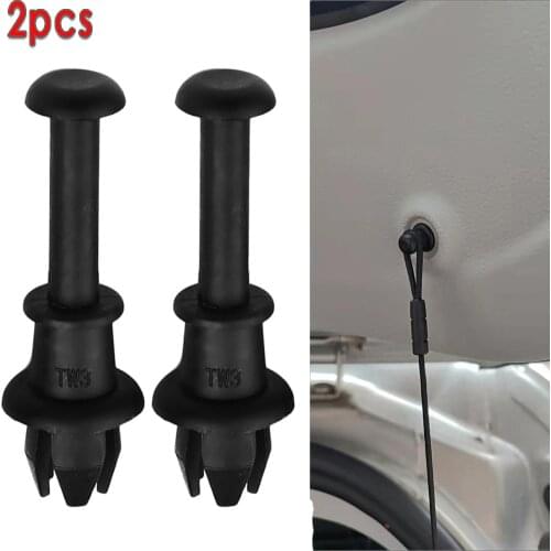 2X Car Boot Parcel Shelf Clips Pins For GOLF 5 Mk6 Tigaun 5N UP Parcel Shelf Tray String Clips Hook Pivot 1M6867574A
