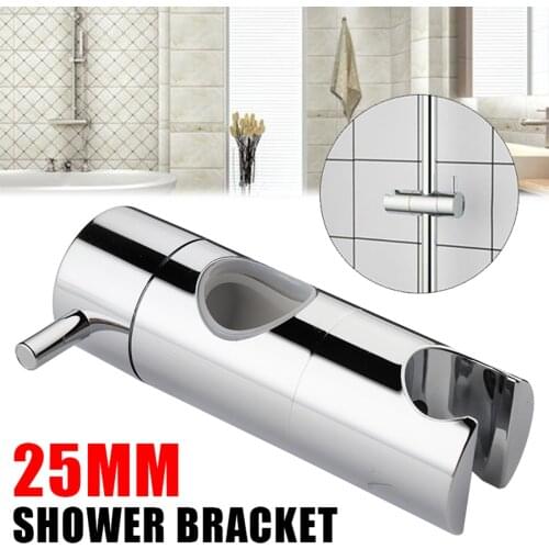 25mm Shower Head Holder ABS Plastic Shower Slide Rail Bracket Replacement Wall Bathroom Accessories
