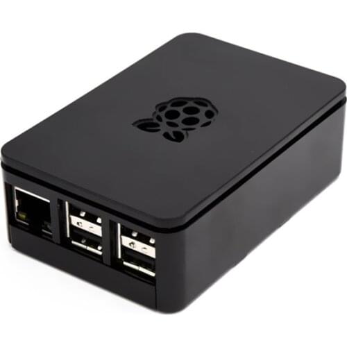 Raspberry Pi3 Model B+ ABS Case Black Transparent White Plastic Box Cover Shell Compatible Raspberry Pi 3Model B + Plus