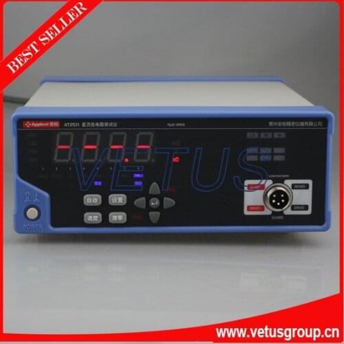 AT2511 Digital mega meter with chrome nickel wire resistance for low digital micro ohm meter