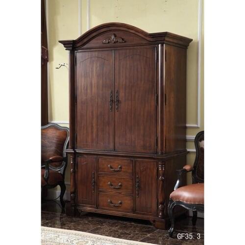 Wooden TV storage cabinet Деревянная тумба под телевизор GF35.3