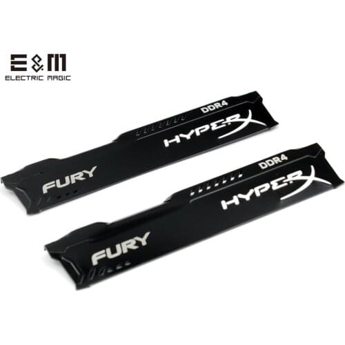 E&M 2Pcs Memory RAM Cooler Heat Sink Cooling Vest Fin Radiation Dissipate Fury Hyper X PC MOD ECC DDR DDR3 DDR4