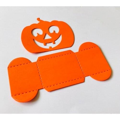 Halloween Pumpkin Basket Metal Cutting Dies Stencil Scrapbooking DIY Album Stamp Paper Card Embossing Decor Craft R7UB