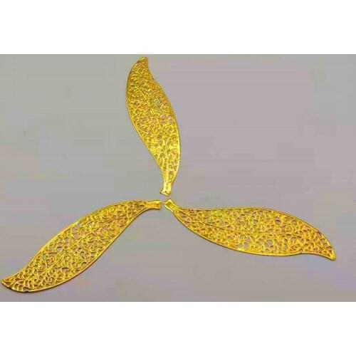 DIY Fashion Head Hair Beaded Copper Charm Accessories Pendant Wholesale and retail