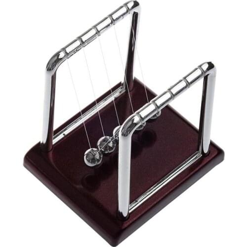 Science And Education Newton Pendulum Crafts Physics Science Pendulum Steel Balance Ball Desk Table Decoration