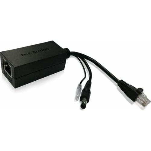 PoE splitter External PoE line box External power receiver Security PoE tail line
