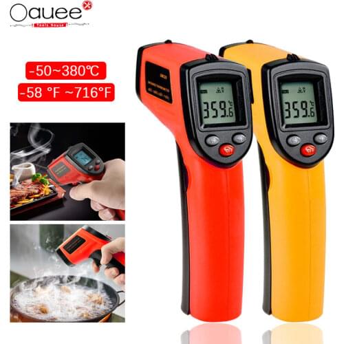 Digital GM320 Infrared Thermometer Temperature gun Non-Contact Temperature Meter Pyrometer IR Laser Point Gun -50~380 degree