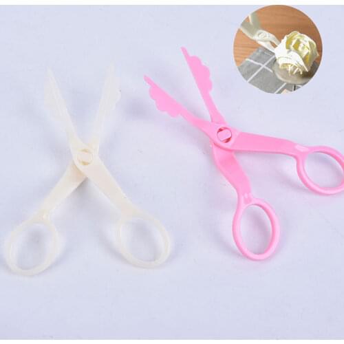 Utensil Plastic Scissor Fondant Pastry Tips Decorative Cake Flowers Lifter Modeling Tools Cake Decorating Tools